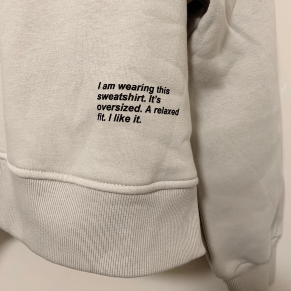 Zara text sweatshirt - Picture 2 of 4